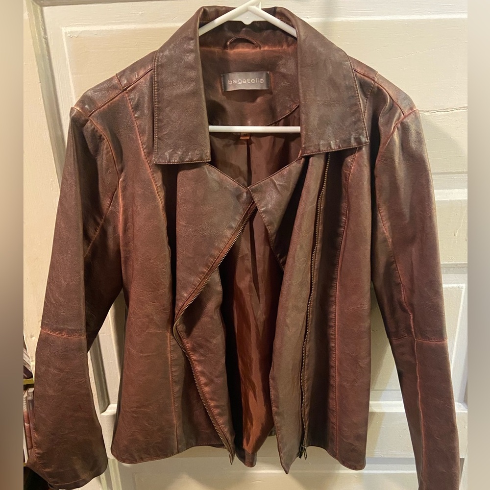 Bagatelle faux Leather jacket